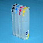 Recharge de cartouche encre 4 couleurs 320ml, avec puce de r�initialisation automatique, pour imprimante ...