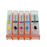 Recharge de cartouche encre 5 couleurs pgi - 570 cli - 571 avec puce arc pour imprimante canon pixma ...
