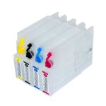 Recharge de cartouche encre 755 t7551 - t7554 pour epson wf8010 wf8090 wf8510 wf8590 avec puce de rinitialisa ...