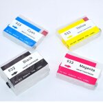 Recharge de cartouche encre hp932 933 avec affichage du niveau encre, puce arc pour imprimante hp officejet ...