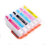 Recharge de cartouche encre ic70 avec puce arc pour imprimante epson, pour modles ep - 905, ep - 805, ...