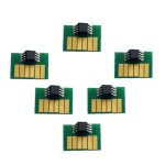 Recharge de cartouche encre pour imprimante canon w6400 w6200 w7250, puce compatible avec les traceurs ...