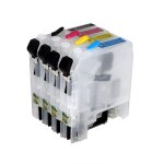 Recharge de cartouche encre lc663 pour imprimante brother mfc - j2320 mfc - j2720, avec puce arc
