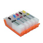 Recharge pour cartouche encre pgi - 450 cli - 451, avec puce arc, pour canon pixma mg5440 mg6340 ip7240 ...