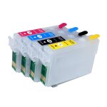 Recharge pour cartouche encre t1291 - t1294 t129, pour epson stylus sx535wd sx445d sx438w sx435w sx425w ...