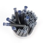 Recharge d'encre bleue et noire, luxe supérieur, haute qualité, stylo - plume, cartouche d'encre Recharge d'encre bleue et noire, luxe supérieur, haute qualité, stylo - plume, cartouche d'encre