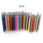 Recharge de stylo gel fluorescent, 1. 0mm, cartouche de couleur, stylo flash, peinture � encre lisse, ...