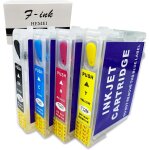Rechargeable d'encre cartouche de rechange pour epson t1285 (t1281, t1282, t1283, t1284) d'encre, le ...