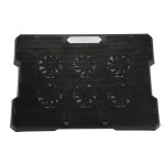 Refroidisseur pour ordinateur portable 9 hauteurs reglables, 6 ventilateurs silencieux, 2 ports usb, ...