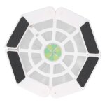 Refroidisseur pour ordinateur portable avec grand ventilateur lumineux usb support pliable pour ordinateur ...