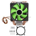 Refroidisseur de processeur 9 cm, double ventilateur 3 broches, compatible avec intel lga775 / 1155 / ... Refroidisseur de processeur 9 cm, double ventilateur 3 broches, compatible avec intel lga775 / 1155 / ...