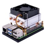Refroidisseur de processeur  profil bas, ventilateur pour raspberry pi 5