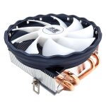 Refroidisseur de processeur rgb, caloducs, radiateur silencieux, ventilateur, cpu, pc, 120 mm, pwm, 4 ...