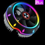 Refroidisseur de processeur universel, silencieux, rvb efficace, pour intel lga 1150 1151 1155 1156 775 ...