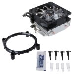 Refroidisseur de processeur, ventilateur de refroidissement d'unité centrale, 2 tuyaux thermiques en ... Refroidisseur de processeur, ventilateur de refroidissement d'unité centrale, 2 tuyaux thermiques en ...