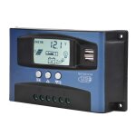 Rgulateur de charge pour panneau solaire mppt 2025ycx - 003 30 - 100 a, 12 v / 24 v, mise au point automatiqu ...