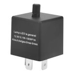 Relais de retard cf13 jl 02 3 broches rglable, relais de flash clignotant pour clignotant, super flash ...