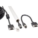 Renkforce vga cble de raccordement 15. 00 m pour montage en tube creux, avec noyau en ferrite noir 1x ...