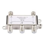 Rpartiteur de cble coaxial numrique  4 voies, 5 - 2400mhz, rcepteur de distributeur de signal satellite ...