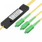 Rpartiteur de fiber optique micro usb, cbles d'ordinateur sc apc 1x2 plc, sparateur de fiber optique ...