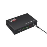 Répartiteur hdcp 1 en 4, compatible hdmi 3d 1080p, amplificateur de signal de puissance 1x4, commutateur ... Répartiteur hdcp 1 en 4, compatible hdmi 3d 1080p, amplificateur de signal de puissance 1x4, commutateur ...
