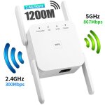 Répéteur wifi 1200 mbps amplificateur wifi double bande 2, 4 ghz et 5 ghz - e. f. connection Répéteur wifi 1200 mbps amplificateur wifi double bande 2, 4 ghz et 5 ghz - e. f. connection