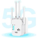 Rpteur wifi, amplificateur wifi puissant 1200mbps 5ghz et 2. 4ghz, wifi extender jusqu'a 360, repeteur ...