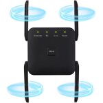 Rpteur wifi double bande 2. 4g / 5g 1200 mb / s, wifi extender, ports lan, 4 antennes, extender wifi ...