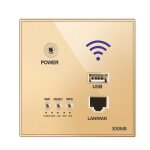 Rpteur wifi intelligent sans fil 300mbps 220v, puissance ap, relais, extension murale intgre, panneau ...
