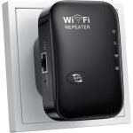 Repeteur wifi, nouveau 300mbps / 2, 4 ghz amplificateur wifi puissant, wifi range booster wifi rpteur ...