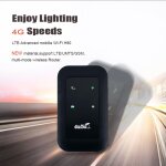 R�p�teur wifi de poche 4g lte, sans fil, point d'acc�s mobile pour voiture, modem mifi, haut d�bit, avec ...