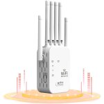 Répéteur wifi puissant, nouveau 6 antennes amplificateur wifi sans fil puissant 2. 4ghz avec port gigabit, ... Répéteur wifi puissant, nouveau 6 antennes amplificateur wifi sans fil puissant 2. 4ghz avec port gigabit, ...