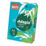 Rey adagio - lisse - 104 micromtres - bleu intense - a4 (210 x 297 mm) - 80 g / m - 500 feuille(s) ramette ...