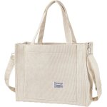 Rfcbc - sacs fourre - tout en velours pour femmes avec fermeture clair double bretelles sac  bandoulire ...
