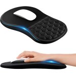 Rfgvc - tapis de souris gaming pour poignets avec design de massage, repose poignet souris ergonomique ...