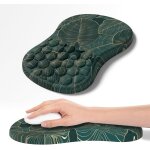 Rfgvc - tapis de souris avec repose - poignet, tapis souris ergonomique, mousse  mmoire de forme avec ...