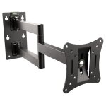 Ricoo support ecran pc et ordinateur s2911 meuble tv suspendu mural bras t�l� articul� orientable inclinable ...