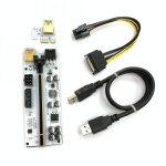Riser de cble express 3. 0 usb ver010 x, pour carte vido d'extension x16 pci e riser