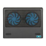 Riva case 5557 - ventilateur d'ordinateur portable - avec concentrateur usb 2 ports - 17. 3  - 110 mm ...
