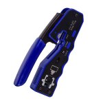 Rj45 outil de sertissage passer par le coupeur pour cat6 cat5 cat5e 8p8c connecteurs modulaires tout ... Rj45 outil de sertissage passer par le coupeur pour cat6 cat5 cat5e 8p8c connecteurs modulaires tout ...