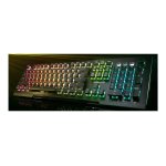 Roccat vulcan pro - clavier - avec roulette de volume - backlit - usb - commutateur : commutateurs optiques ...