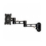 Roline 17. 03. 1198 support d'�cran plat pour bureau noir mur