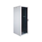Roline 19  baie r�seau pro 42u 800x800 lxp porte verre gris