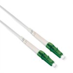 Roline 21158603 cble de fibre optique 5 m lc lc / apc os2 blanc
