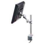Roline bras lcd pivotant, 3 points, pince de fixation