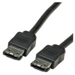 Roline câble externe pour disques durs esata 6. 0 gbit / s 0, 5 m Roline câble externe pour disques durs esata 6. 0 gbit / s 0, 5 m