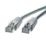 Roline - cordon de raccordement - rj - 45 (m) pour rj - 45 (m) - 10 m - utp - cat 6 - gris