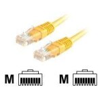 Roline - cordon de raccordement - rj - 45 (m) pour rj - 45 (m) - 5 m - utp - cat 5e - jaune