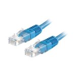 Roline - cordon de raccordement - rj - 45 (m) pour rj - 45 (m) - 5 m - utp - cat 6 - bleu