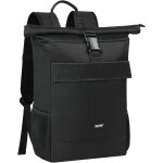 Rolltop sac  dos pour ordinateur portable tanche avec compartiment pour ordinateur portable pour l'cole, ...